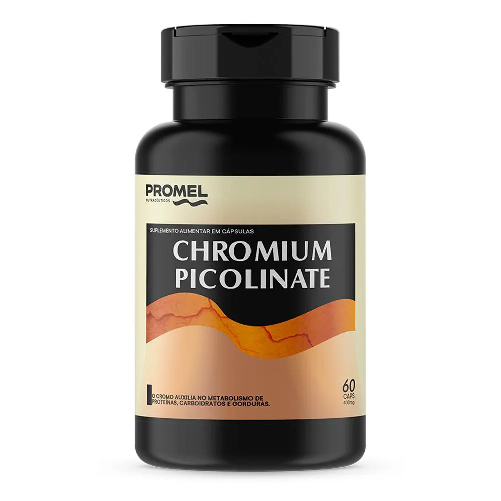 PICOLINATO DE CROMO 400MG PROMEL 60 CAPSULA