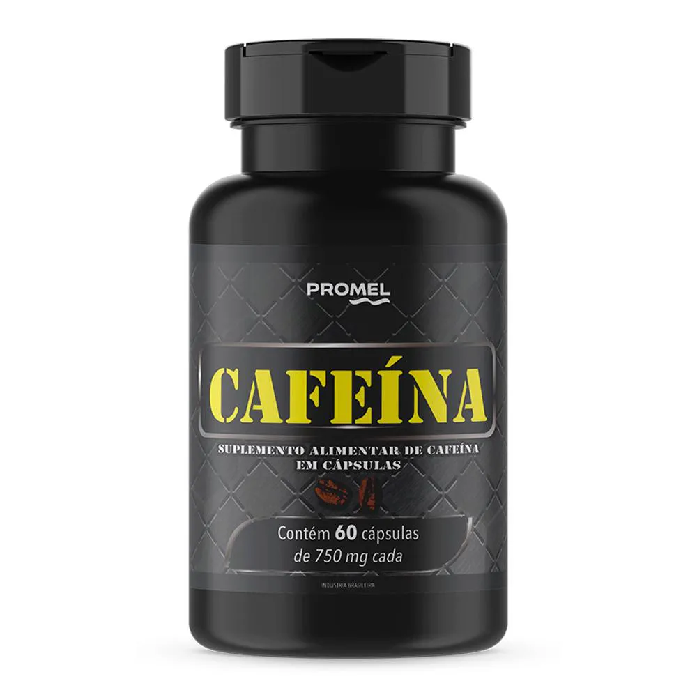 CAFEíNA 750MG PROMEL 60 CáPSULAS