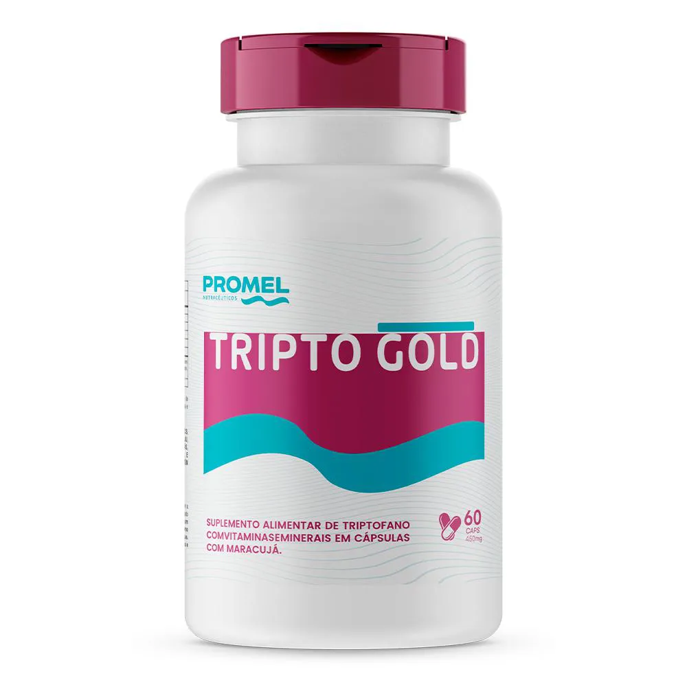 TRIPTO GOLD 450MG PROMEL 60 CáPSULAS