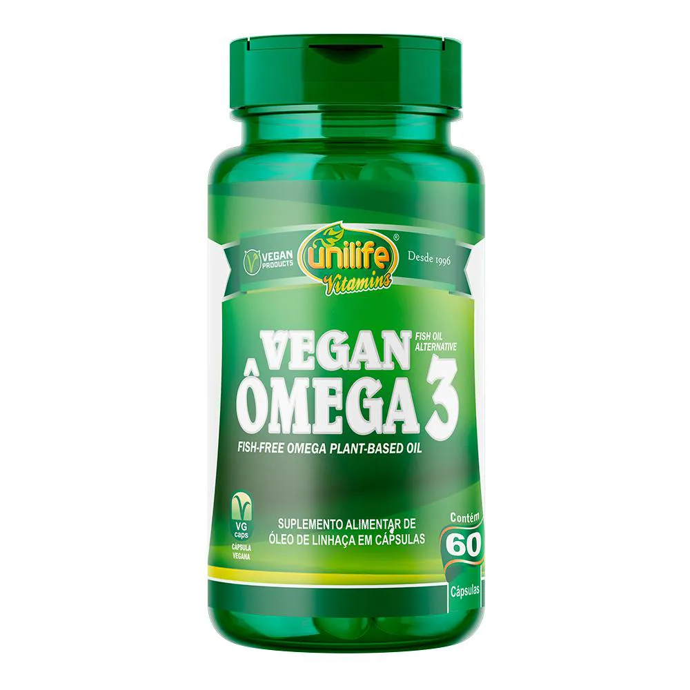 ÔMEGA 3 VEGANO UNILIFE 60 CáPSULAS