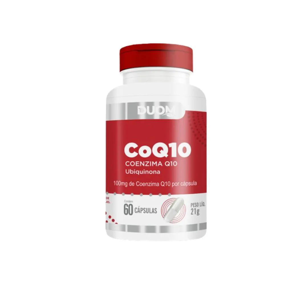 SUPLEMENTO COQ10 COENZIMA Q10 60CPS - DUOM