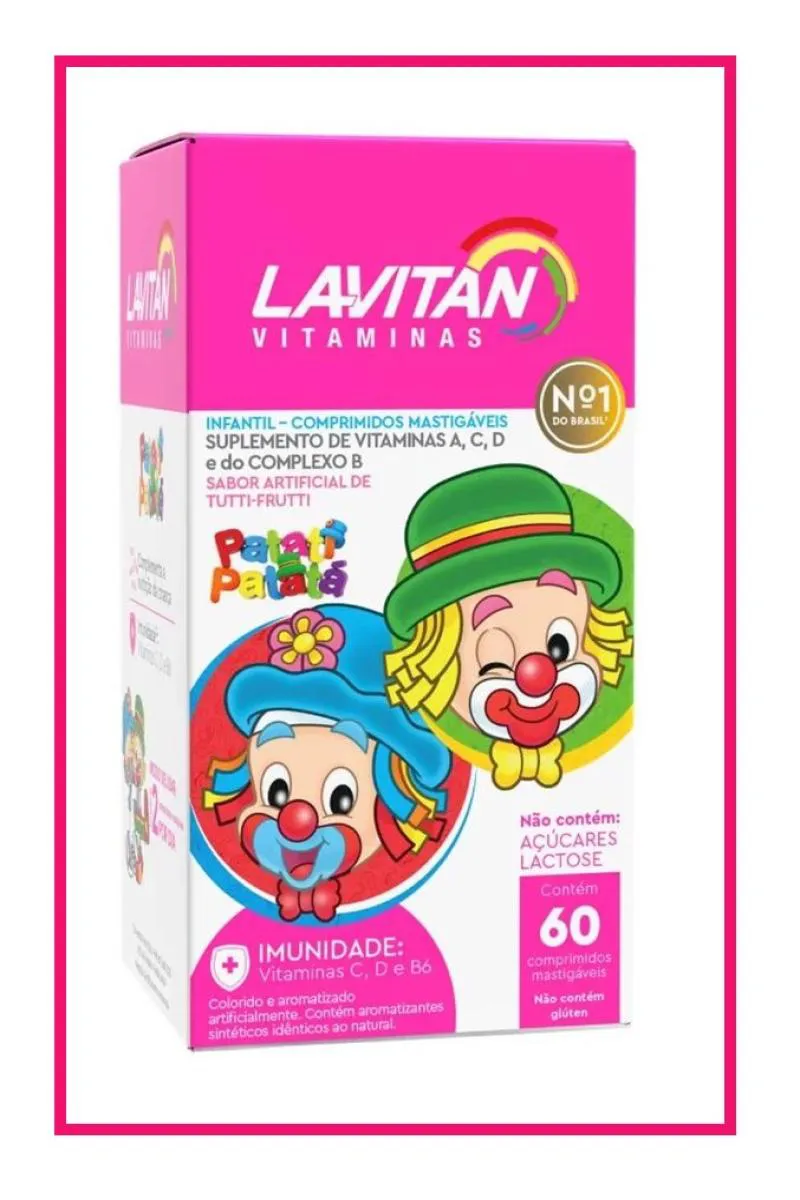LAVITAN KIDS MAST. TUTTI-FRUTTI 60 COMP
