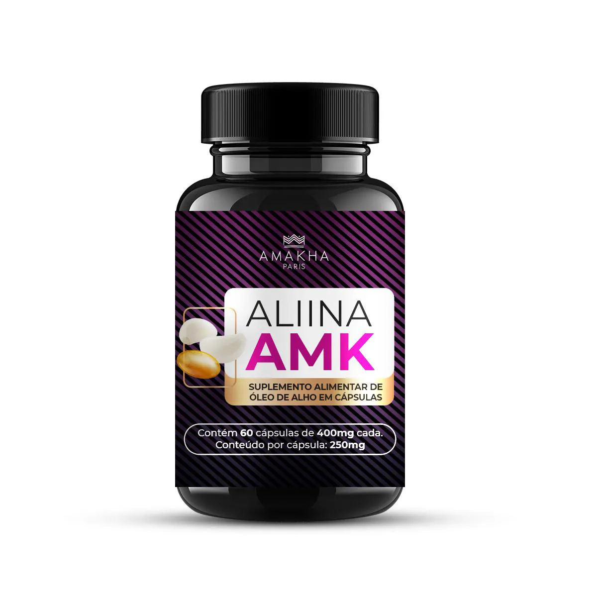 SUPLEMENTO ALIMENTAR DE ÓLEO DE ALHO ALLINA 60 CáPSULAS