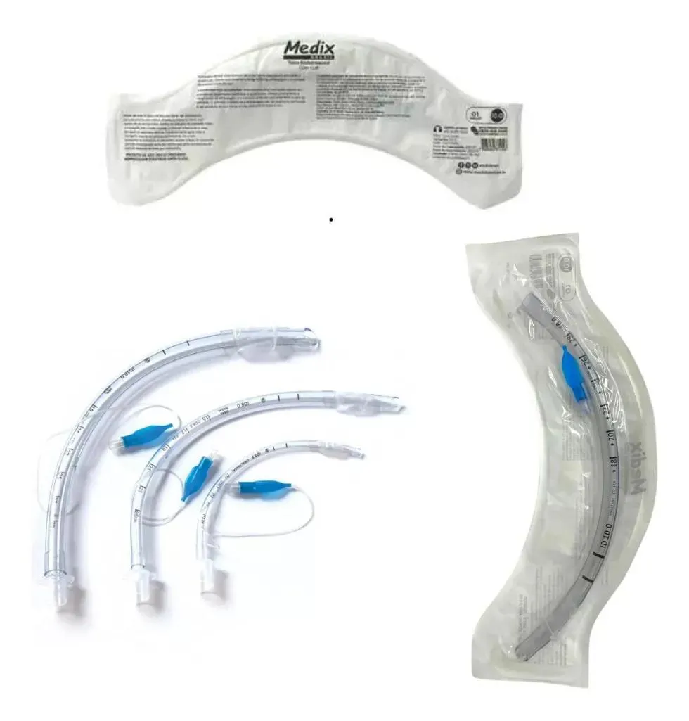 TUBO ENDOTRAQUEAL COM BALãO CUFF UNIDADE 8.5 MEDIX