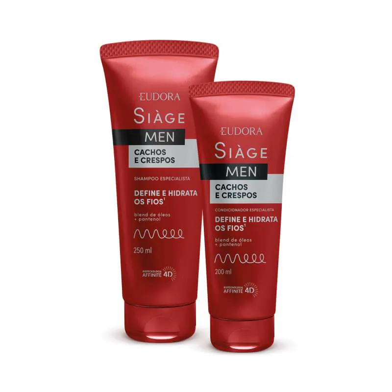 EUDORA KIT SIAGE MEN SHAMPOO + CONDICIONADOR