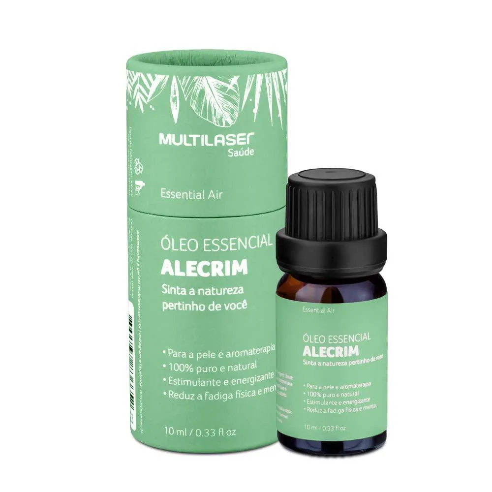 OLEO ESSENCIAL ALECRIM 10ML MULTILASER