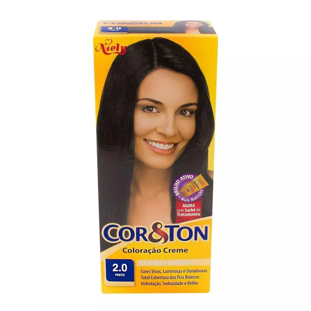 TINTURA COR TON 2.0 PRETO
