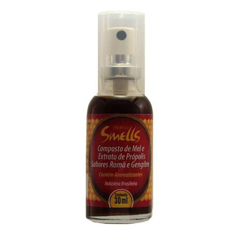 SPRAY SMELLS COMPOSTO MEL PROPOLIS ROMA GENGIBRE 30ML