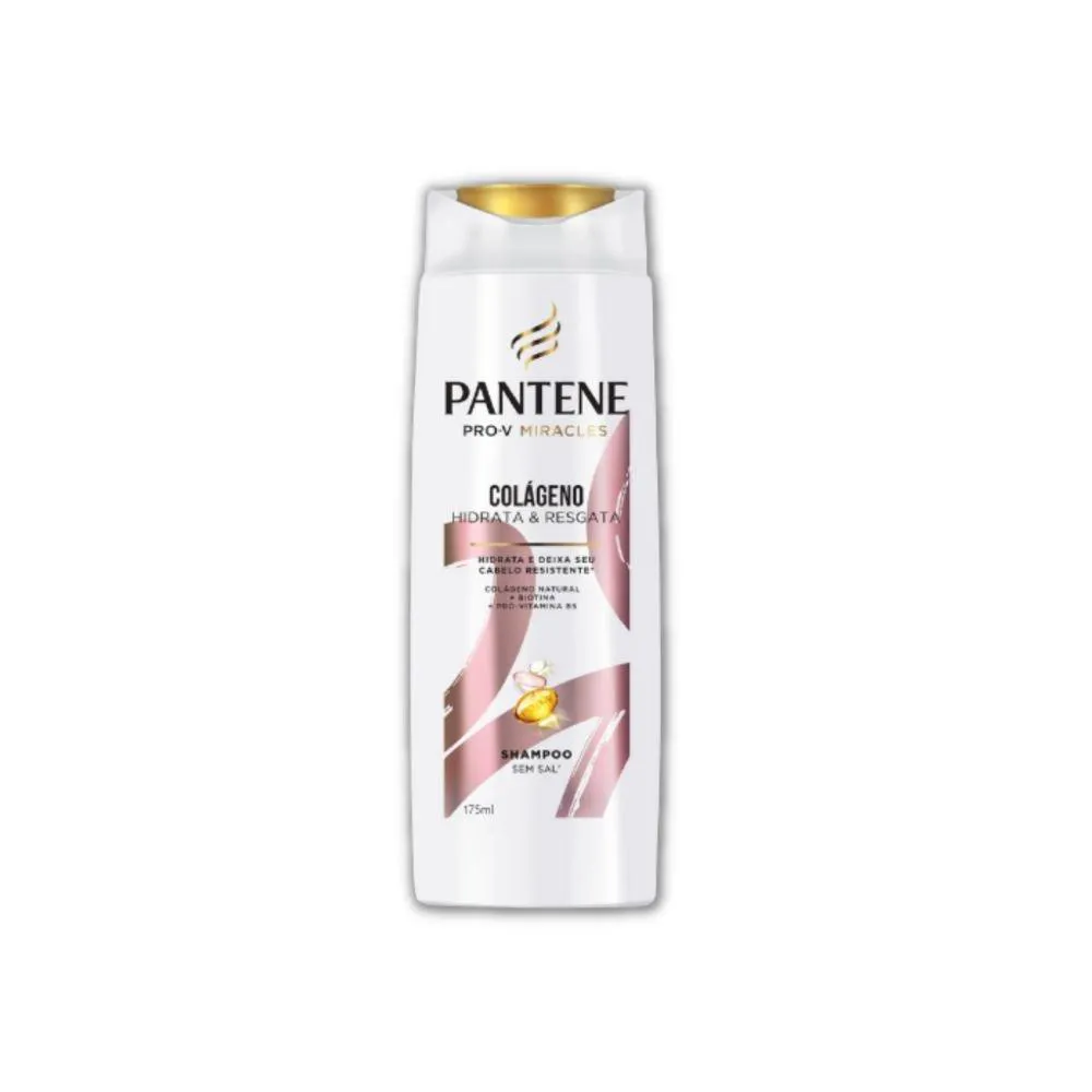 Shampoo Pantene Pro-V Miracles Colágeno Hidratação Profunda 175ml