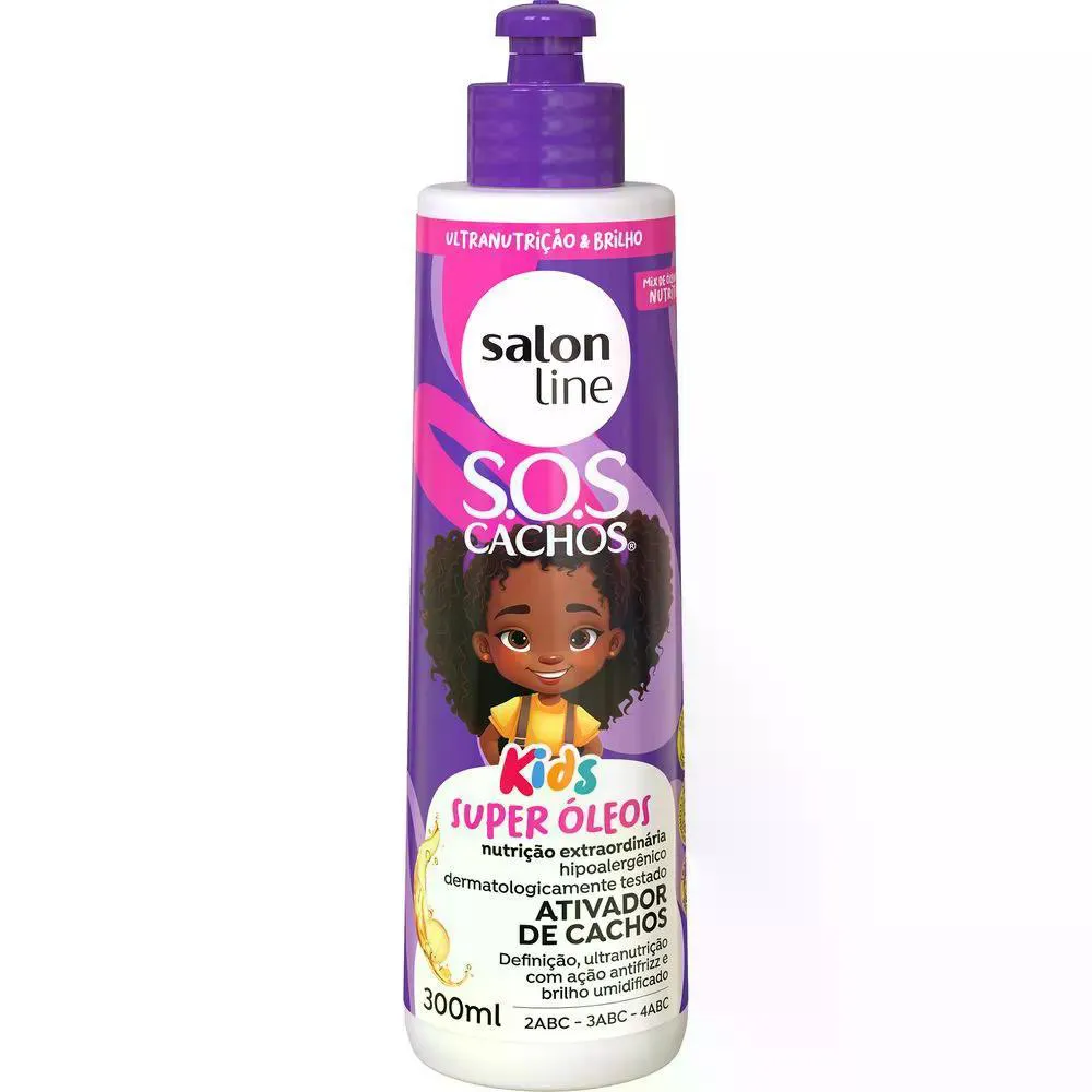 ATIVADOR S.LINE KIDS SOS NUTRICAO EM ACAO 300ML