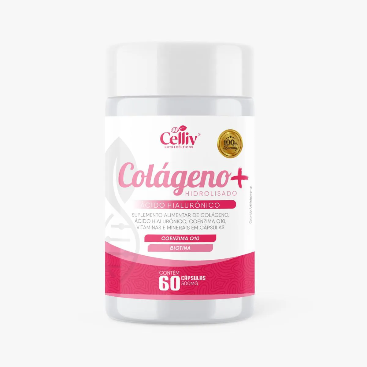 COLáGENO HIDROLISADO +AC. HIALURôNICO Q10 BIOTINA VIT 60 CAP