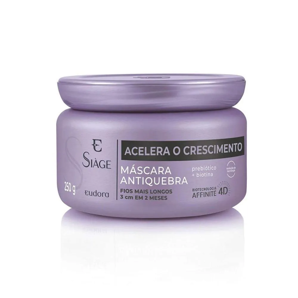 MASCARA CAPILAR EUDORA SIAGE ACELERA CRESCIMENTO  250G