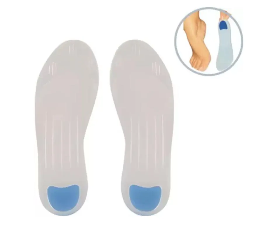 PALMILHA DE GEL COM PONTO AZUL 35/45 (PAR) - ORTHO PAUHER