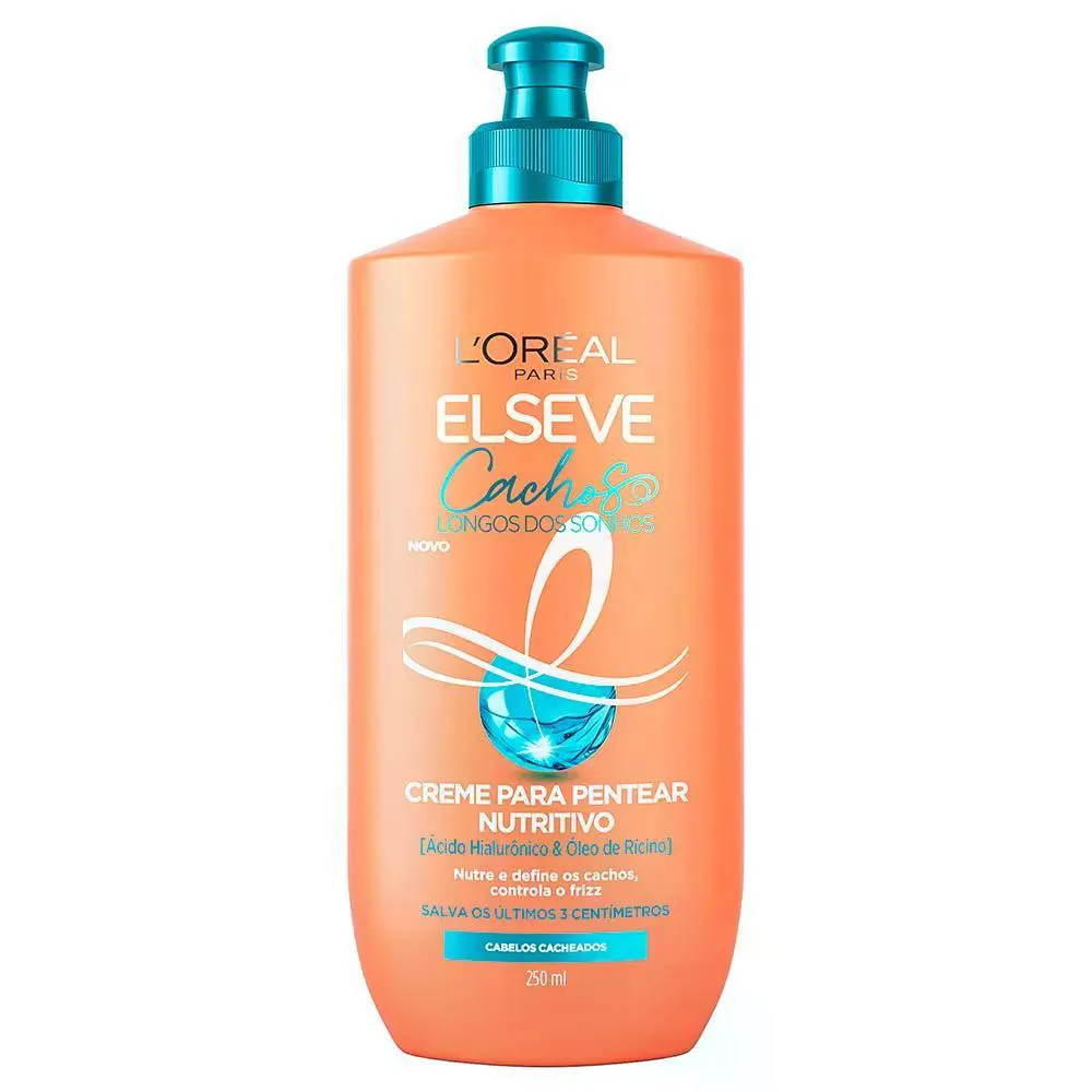 CREME DE PENTEAR ELSEVE  CACHOS LONGOS DOS SONHOS 250ML