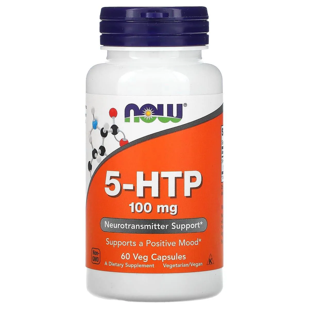 5-HTP 100MG 60 CAPSULAS - NOW FOODS