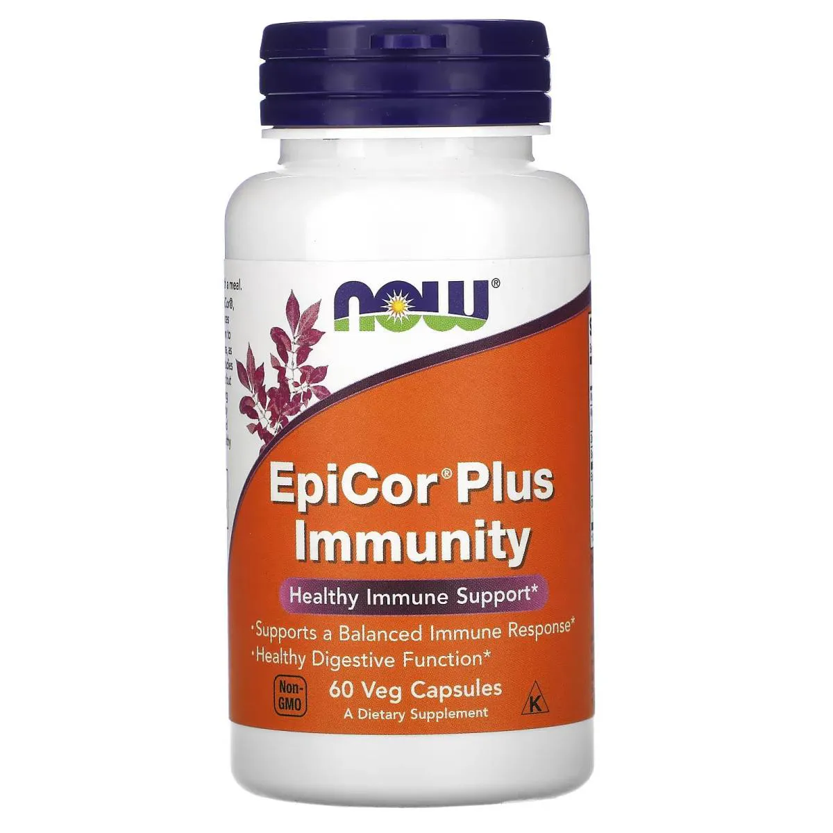 EPICOR PLUS IMMUNITY 500MG 60 CAPSULAS - NOW FOODS