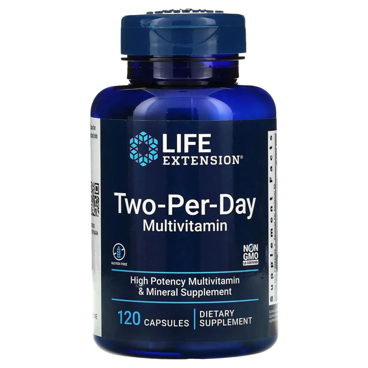 TWO-PER-DAY MULTIVITAMíNICO 120 CAPSULAS - LIFE EXTENSION