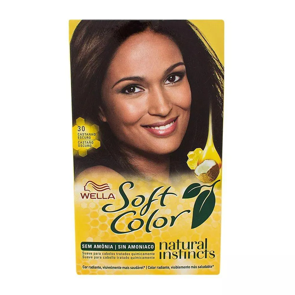 TINTURA SOFT COLOR 30 CASTANHO ESCURO