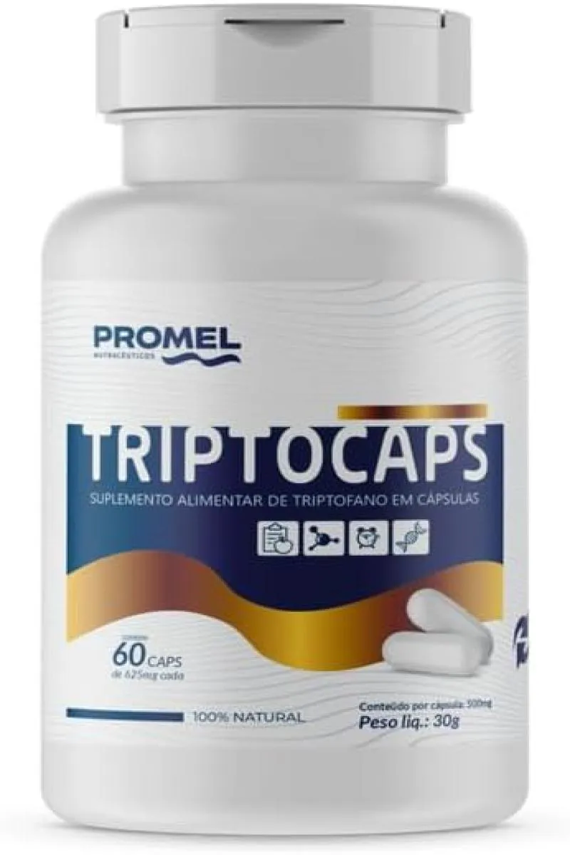 TRIPTO CAPS (TRIPTOFANO) 60 CAPS 600MG PROMEL