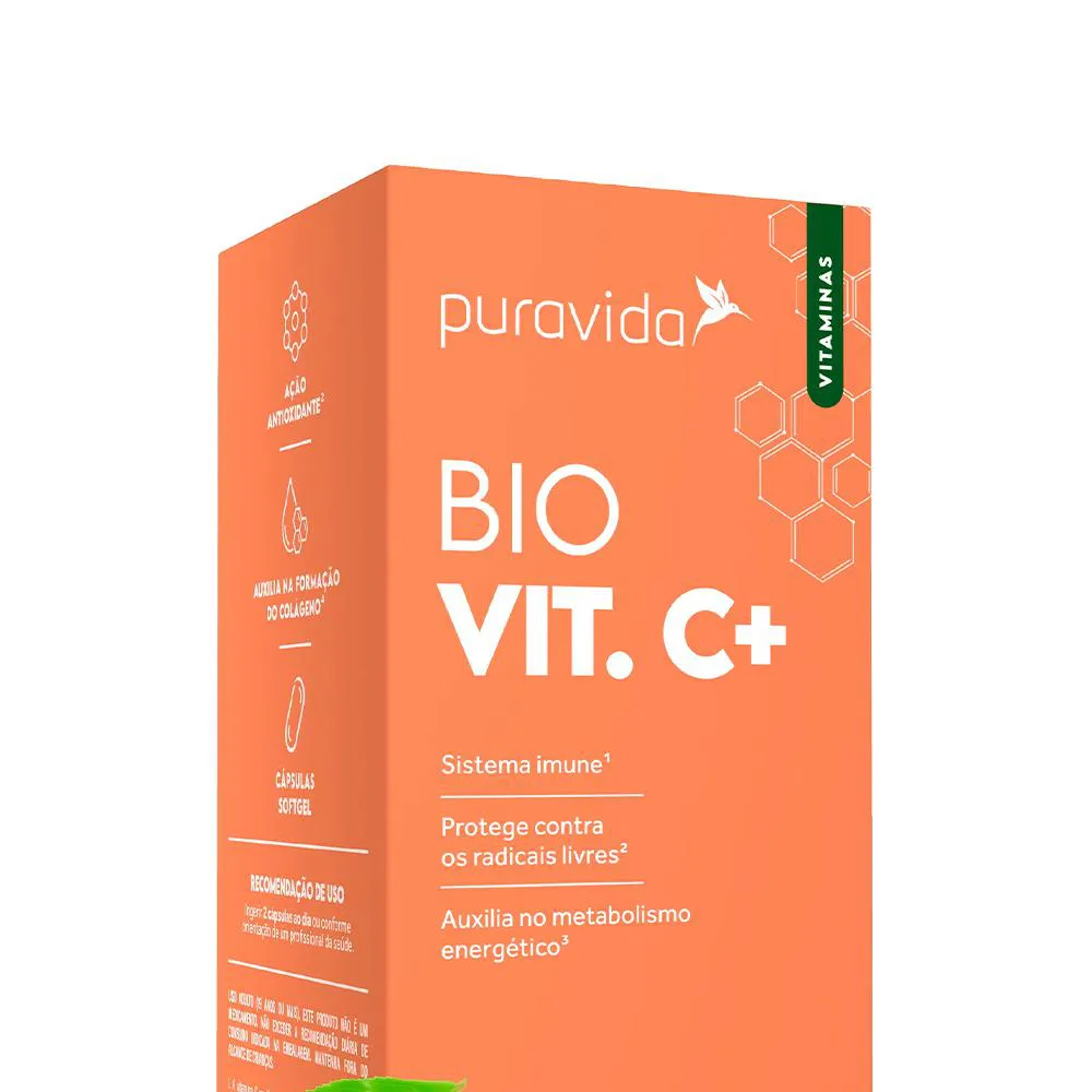 BIO VIT C+ (60 CáPSULAS) PURAVIDA