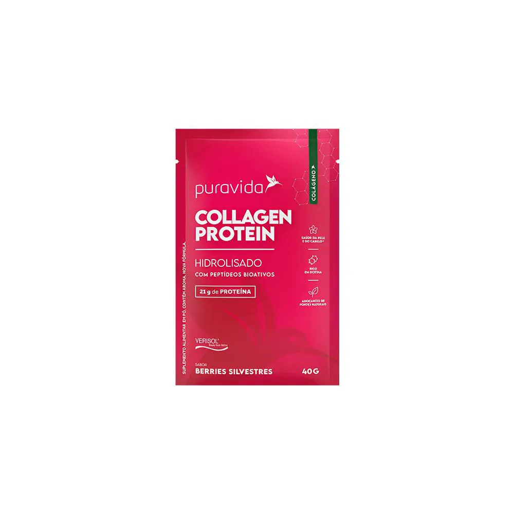 COLLAGEN PROTEIN PURAVIDA (SACHê) BERRIES SILVESTRES
