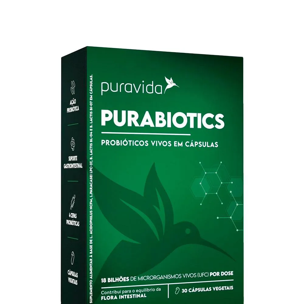 PURABIOTICS (30 CáPSULAS) PURAVIDA