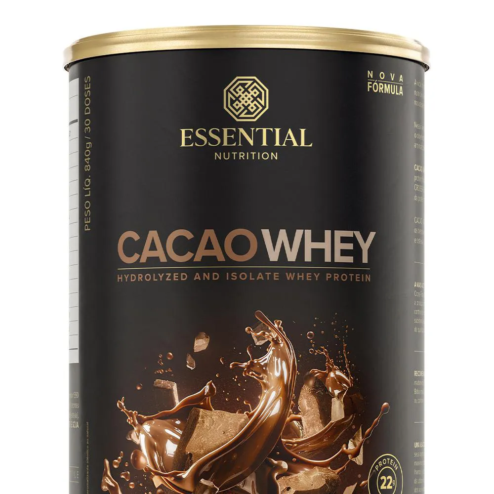 CACAO WHEY (840G) ESSENTIAL NUTRITION