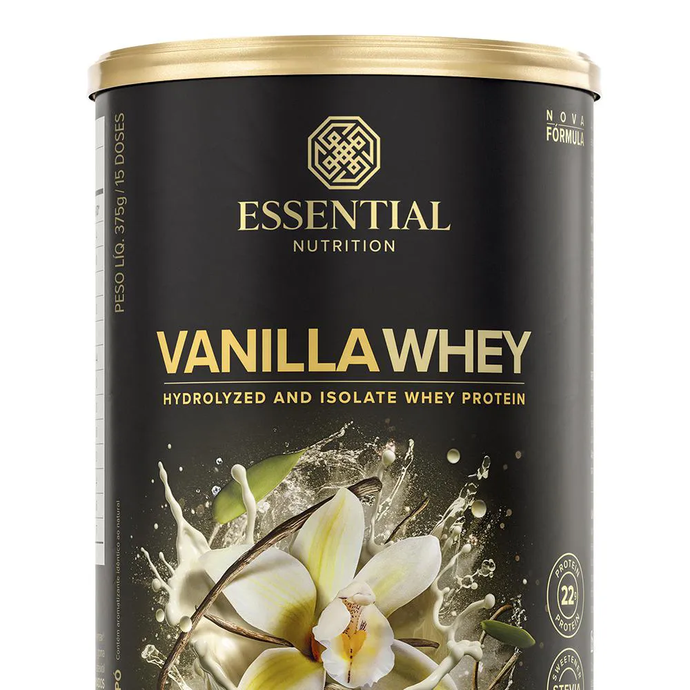VANILLA WHEY (375G) ESSENTIAL NUTRITION