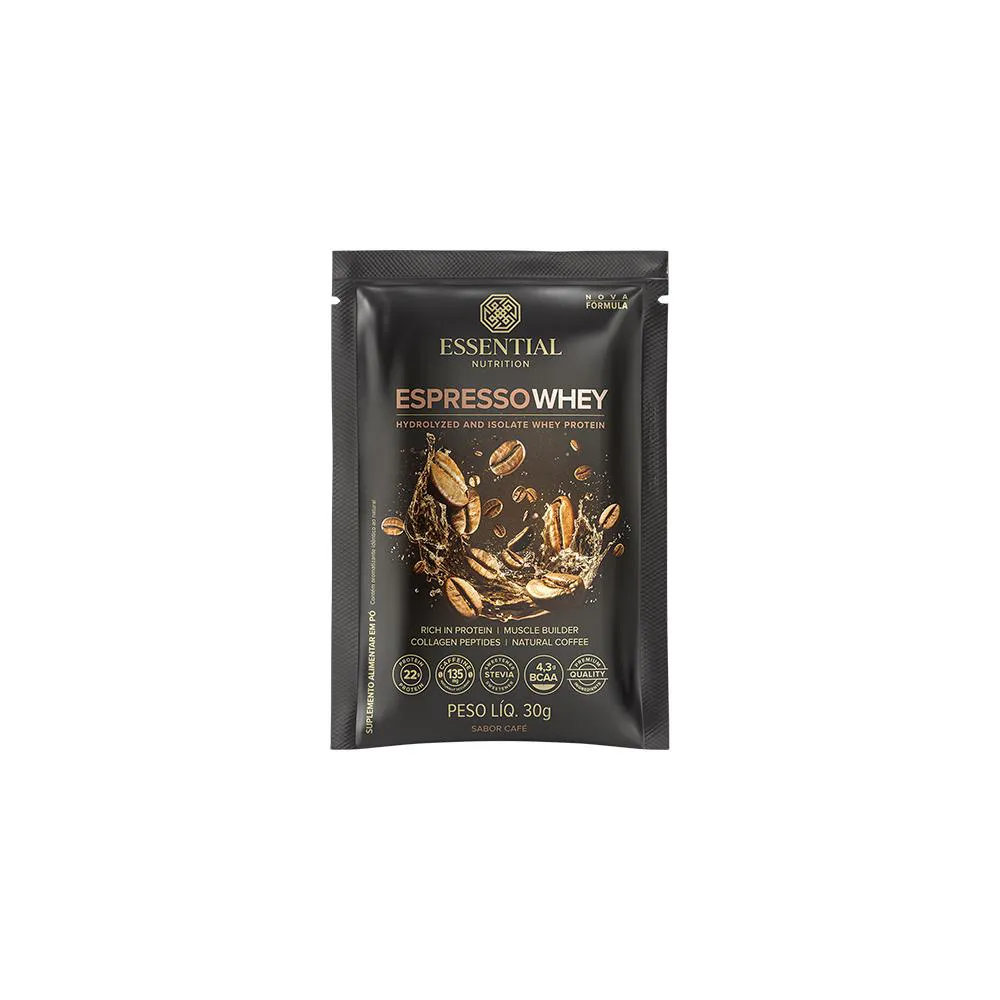 ESPRESSO WHEY (SACHê) ESSENTIAL NUTRITION