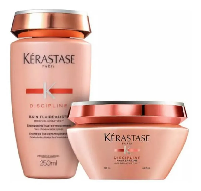 KIT KéRASTASE DISCIPLINE FLUIDEALISTE SH 250ML+ MáSC 200G