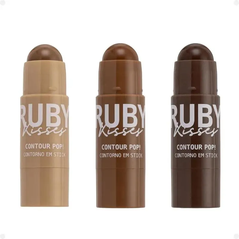 CONTORNO EM STICK CONTOUR POP - RUBY KISSES Mocha POP