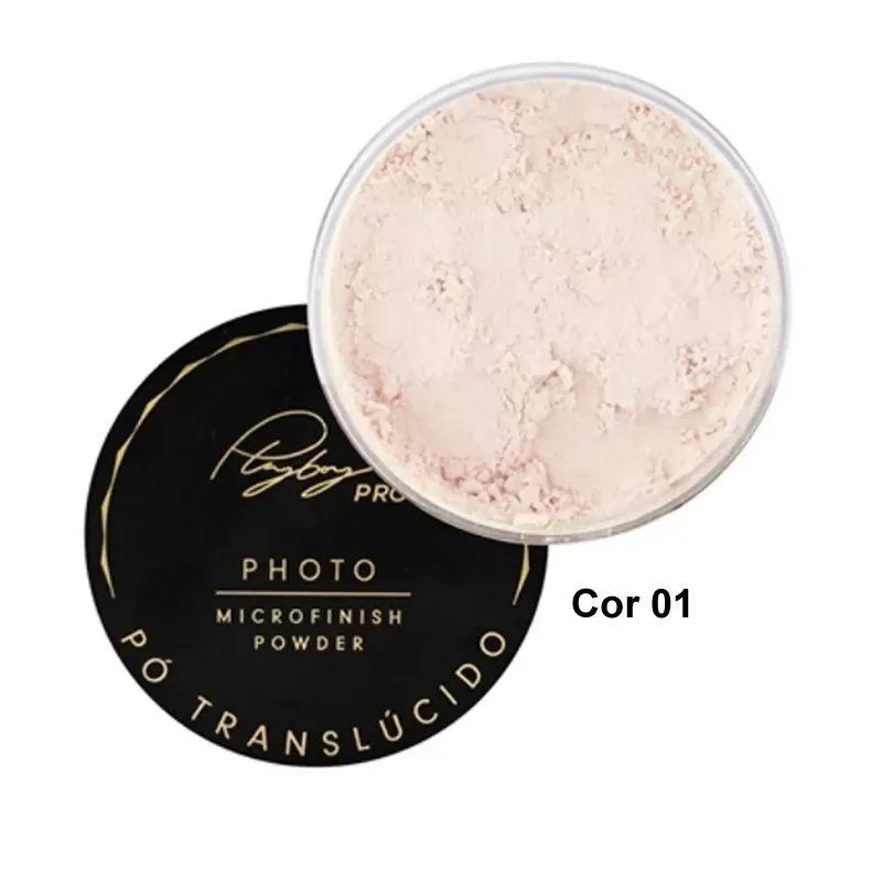 Pó TRANSLUCIDO PHOTO MICROFINISH POWDER PLAYBOY 01