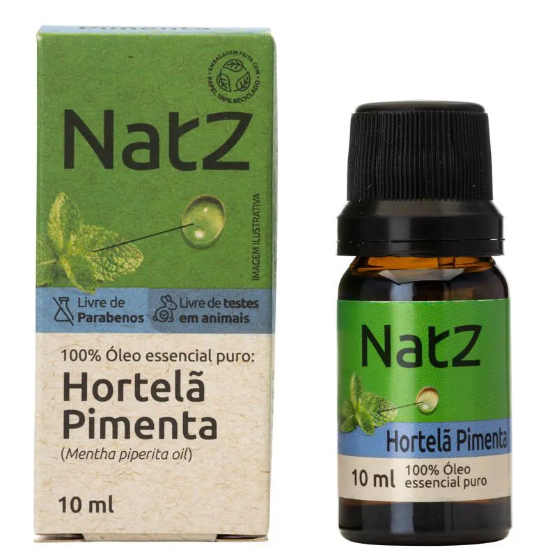 Óleo Essencial Natz Hortelã Pimenta 10ml