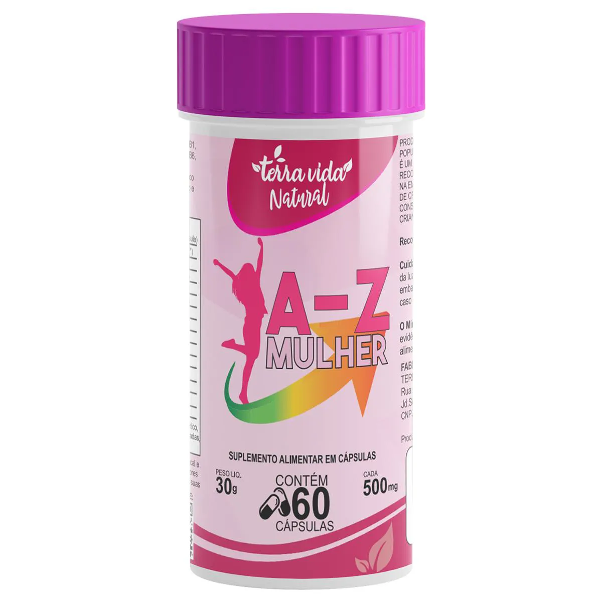 MULTIVITAMíNICO A-Z MULHER 60 CáPSULAS