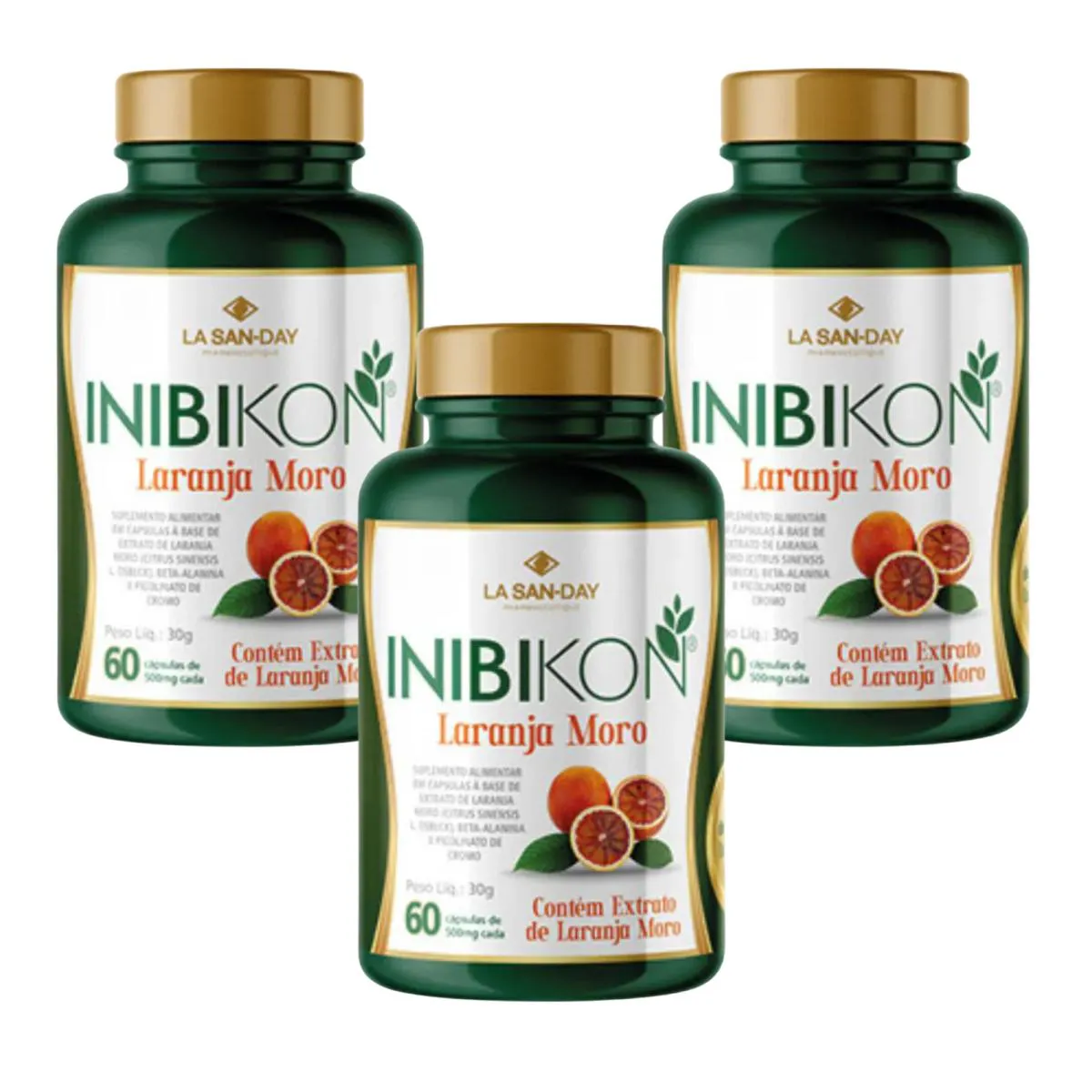 INIBIKON LARANJA MORO ANTIOXIDANTE KIT C3 – LA SAN DAY