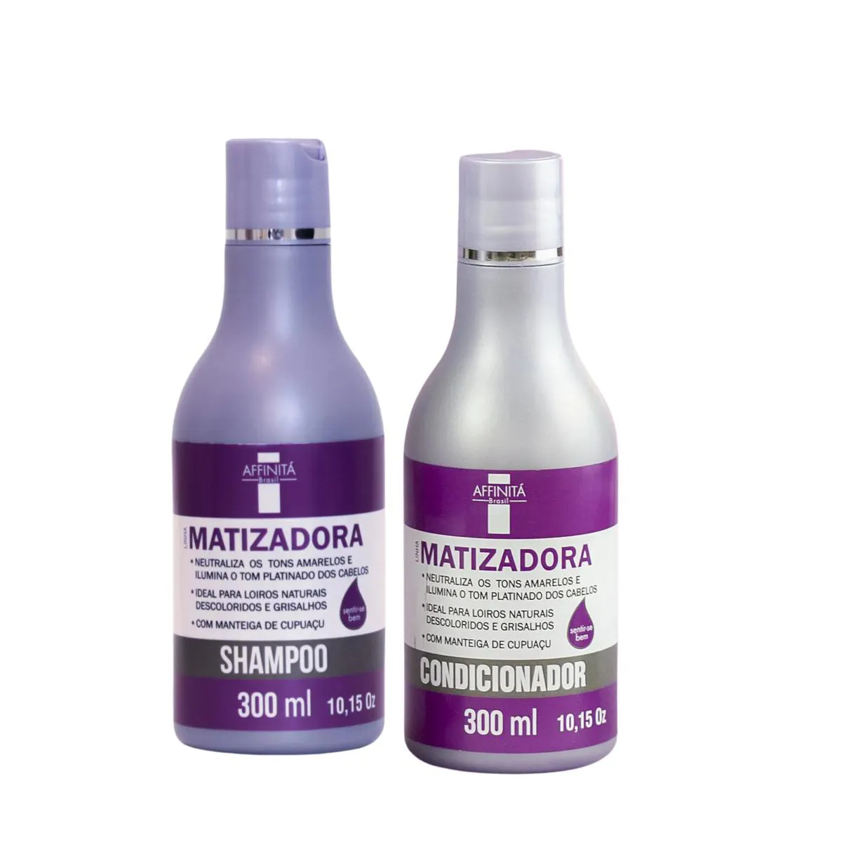 KIT DESAMARELADOR PLATINADO SHAMPOO CONDICIONADOR - AFFINITá