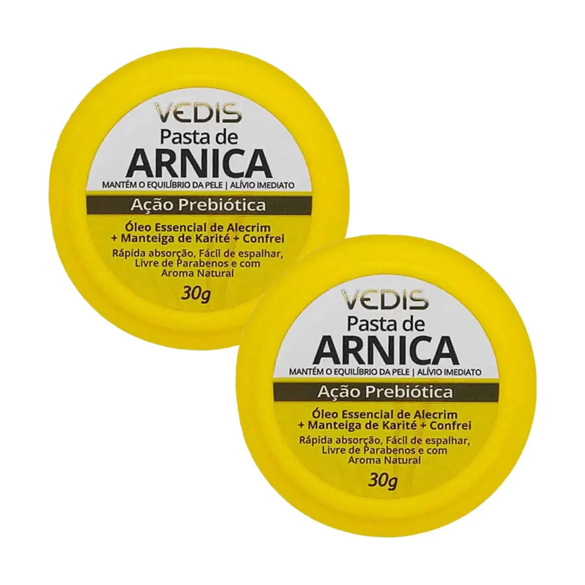 KIT C2 PASTA DE ARNICA EQULíBRIO DA PELE - VEDIS