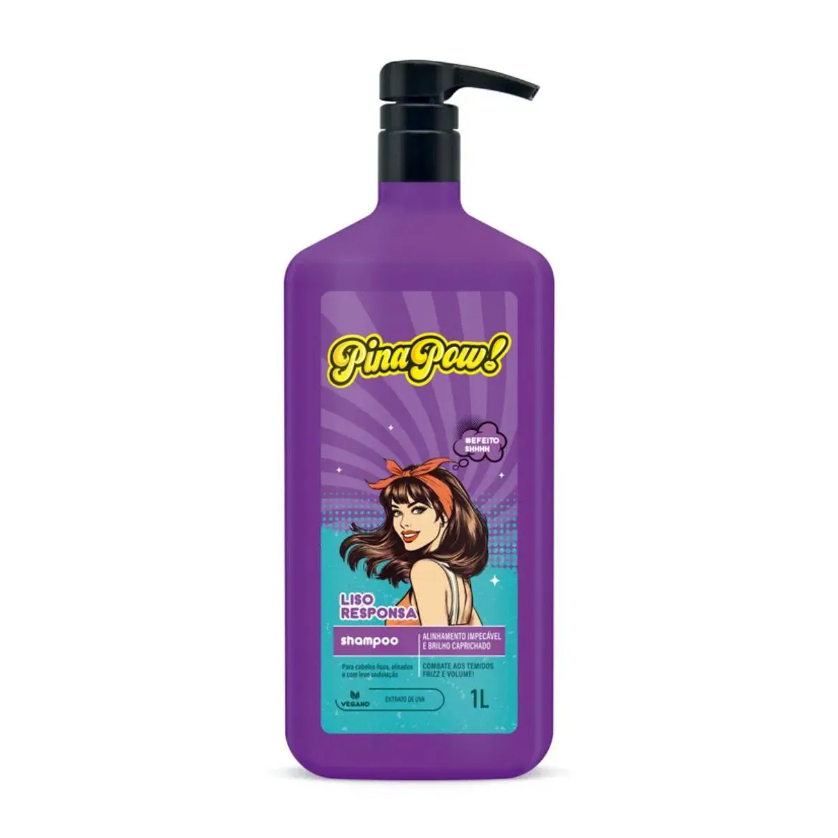SHAMPOO LISO RESPONSA 1L  PINAPOW