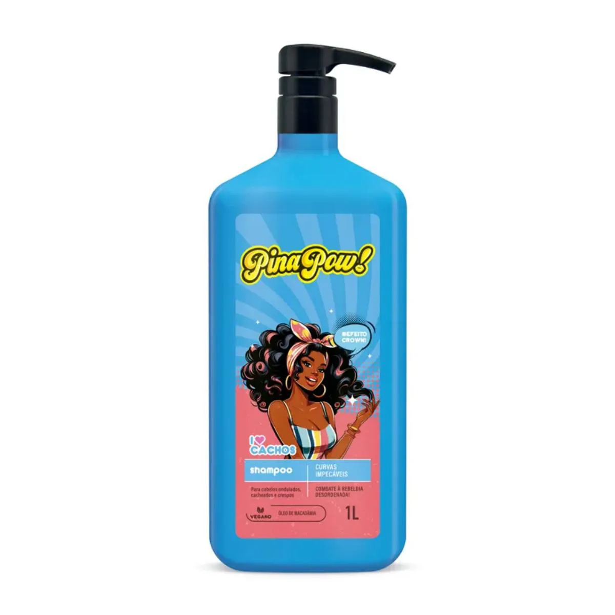 Shampoo PinaPow I Love Cachos 1L