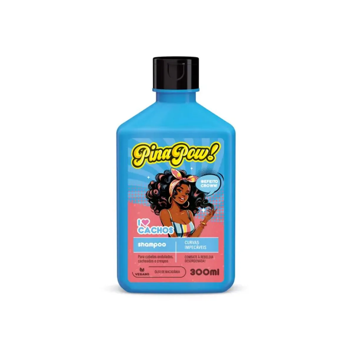 SHAMPOO HIDRATANTE I LOVE CACHOS 300ML PINAPOW