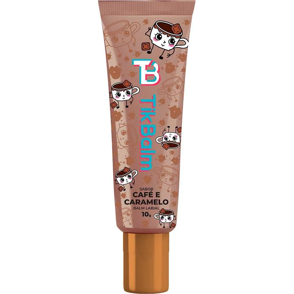 BALM LABIAL TIK BALM SABOR CAFé E CARAMELO 10G