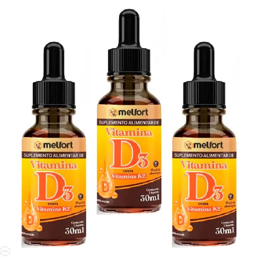 03UN VITAMINA D3 2000UI + VITAMINA K2 MELFORT 30ML