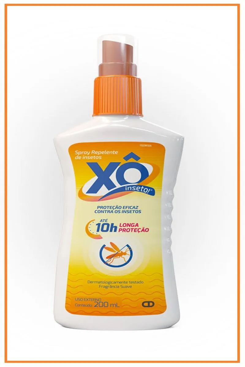 REPELENTE SPRAY Xô INSETO COM 200ML - CIMED