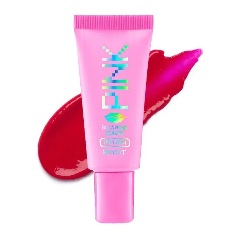 TINT CREAM 02 LIVE BLUSH E BATOM CREMOSO BOCA ROSA BY PAYOT