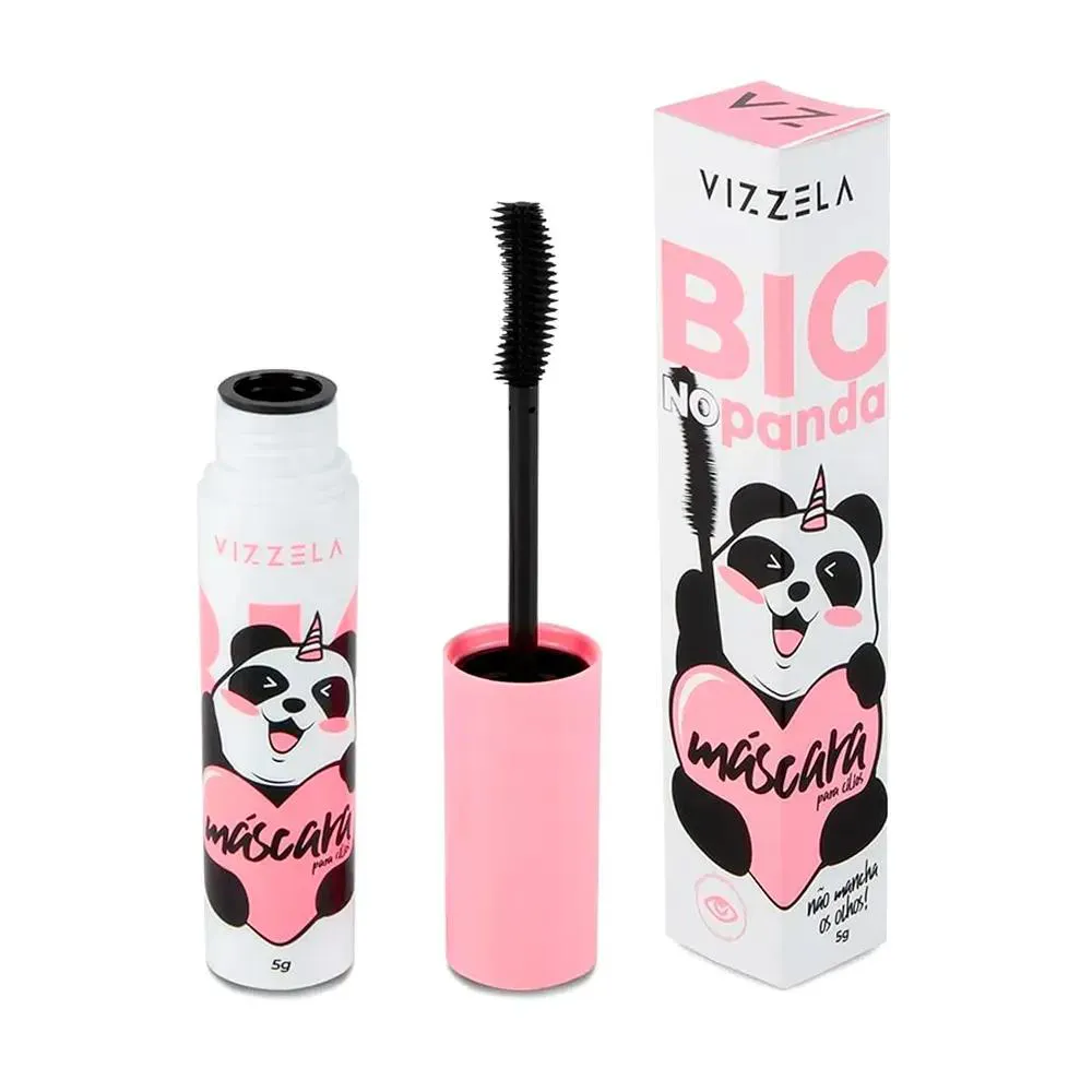 MASCARA PARA CILIOS BIG NO PANDA 5G - VIZZELA
