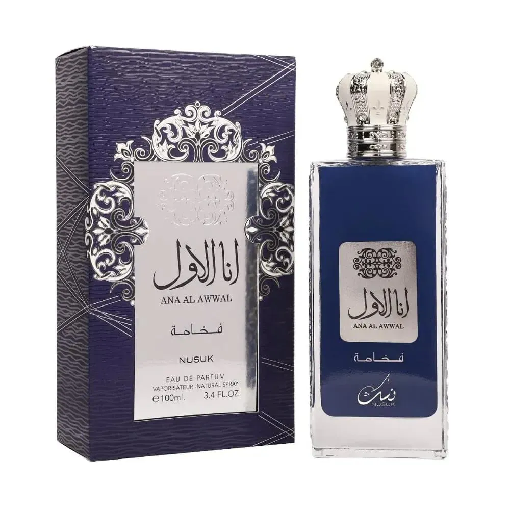 NUSUK ANA AL AWWAL BLUE EAU DE PARFUM MASCULINO 100ML