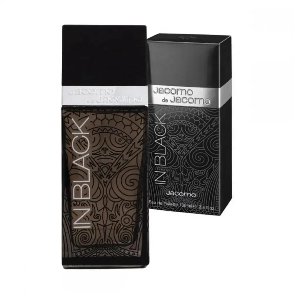 JACOMO DE JACOMO IN BLACK MASCULINO EAU DE TOILETTE 100ML
