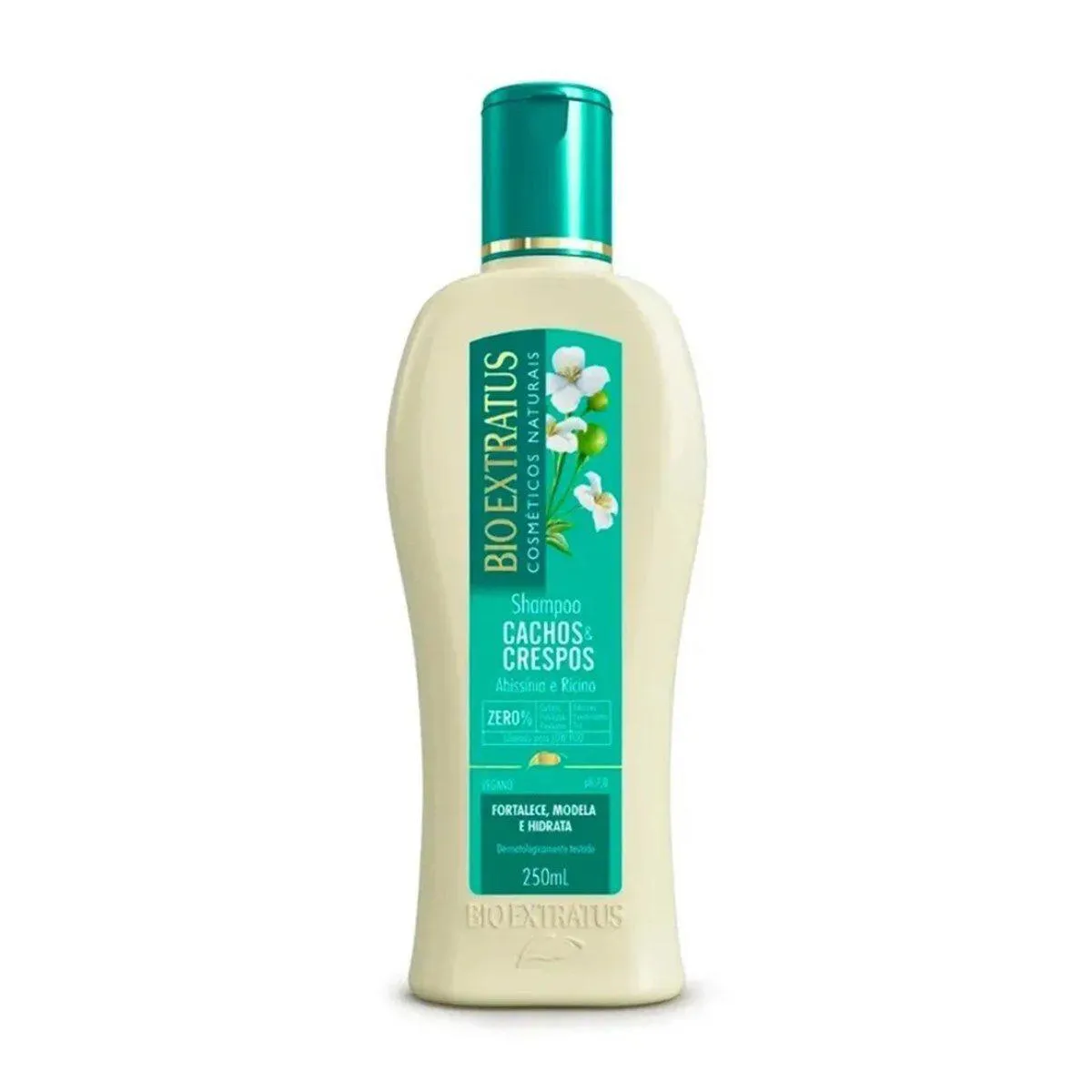 SHAMPOO CACHOS E CRESPOS ABISSíNIA E RíCINO 250ML – BIO EXTRATUS