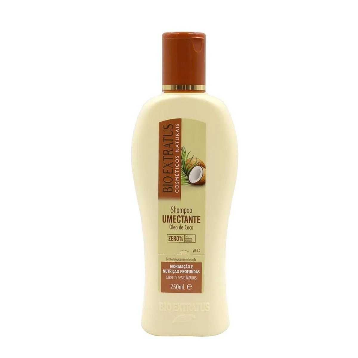 Shampoo Vegano Bio Extratus Umectante Nutrição Profunda 250Ml