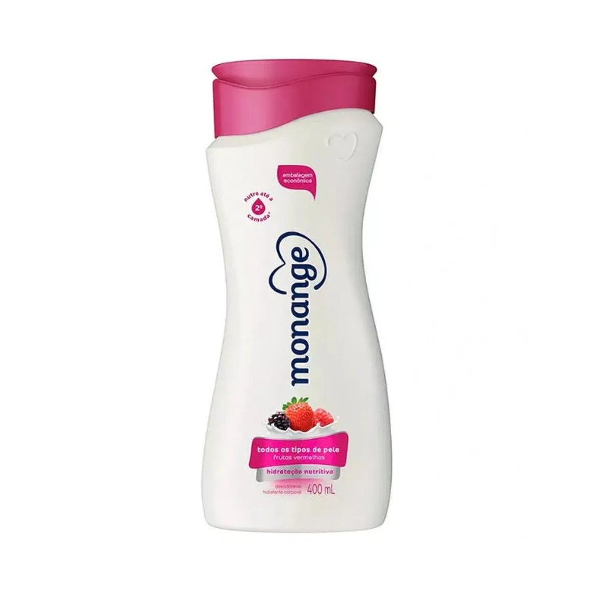 LOçãO HIDRATANTE MONANGE 400ML FRUTAS VERMELHAS
